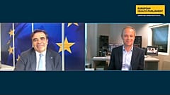 Margaritis Schinas spoke to Euronews during the final plenary of the 5th European Health Parliament.