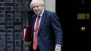 Britain's Prime Minister Boris Johnson leaves Downing Street in London, Wednesday, Sept. 2, 2020.