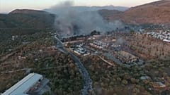 Chaos nach Brand im Lager Moria - Behörden suchen 35 Covid-19-positive Migranten
