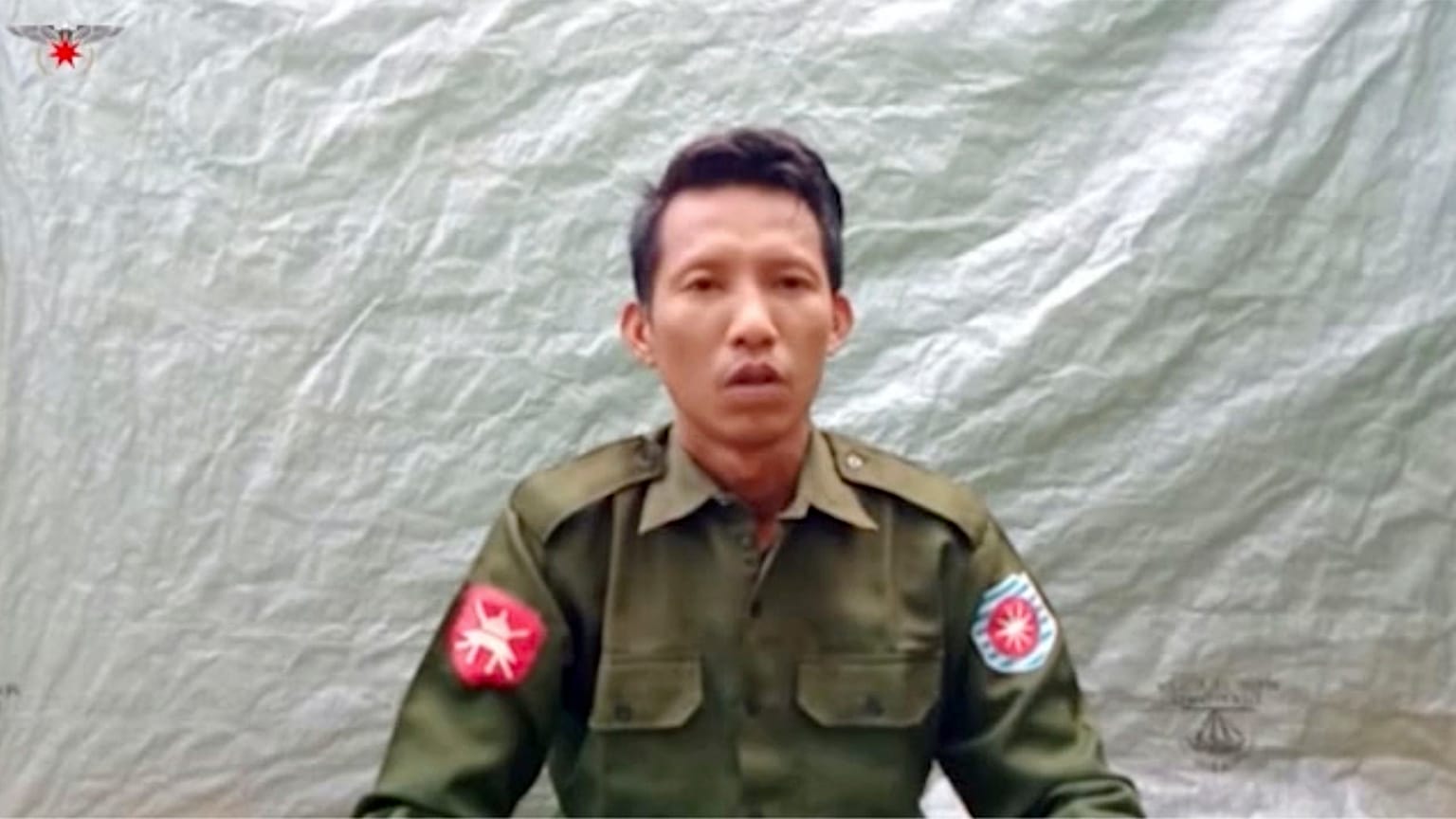 Myo Win Tun, déserteur de l'armée birmane.