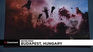 Egy kép a sok közül a Magyar Sajtófotó Kiállításon