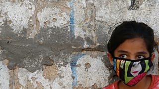 Mädchen im Gazastreifen.