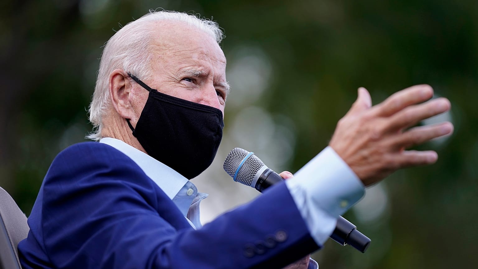 Joe Biden bei einer Wahlkampfveranstaltung
