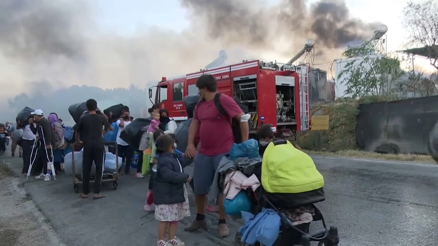 Újabb tűz a Moria menekülttáborban