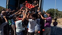 L'appel à l'aide des migrants après l'incendie du camp de Moria