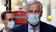 EU-Chefunterhändler Michel Barnier in London.