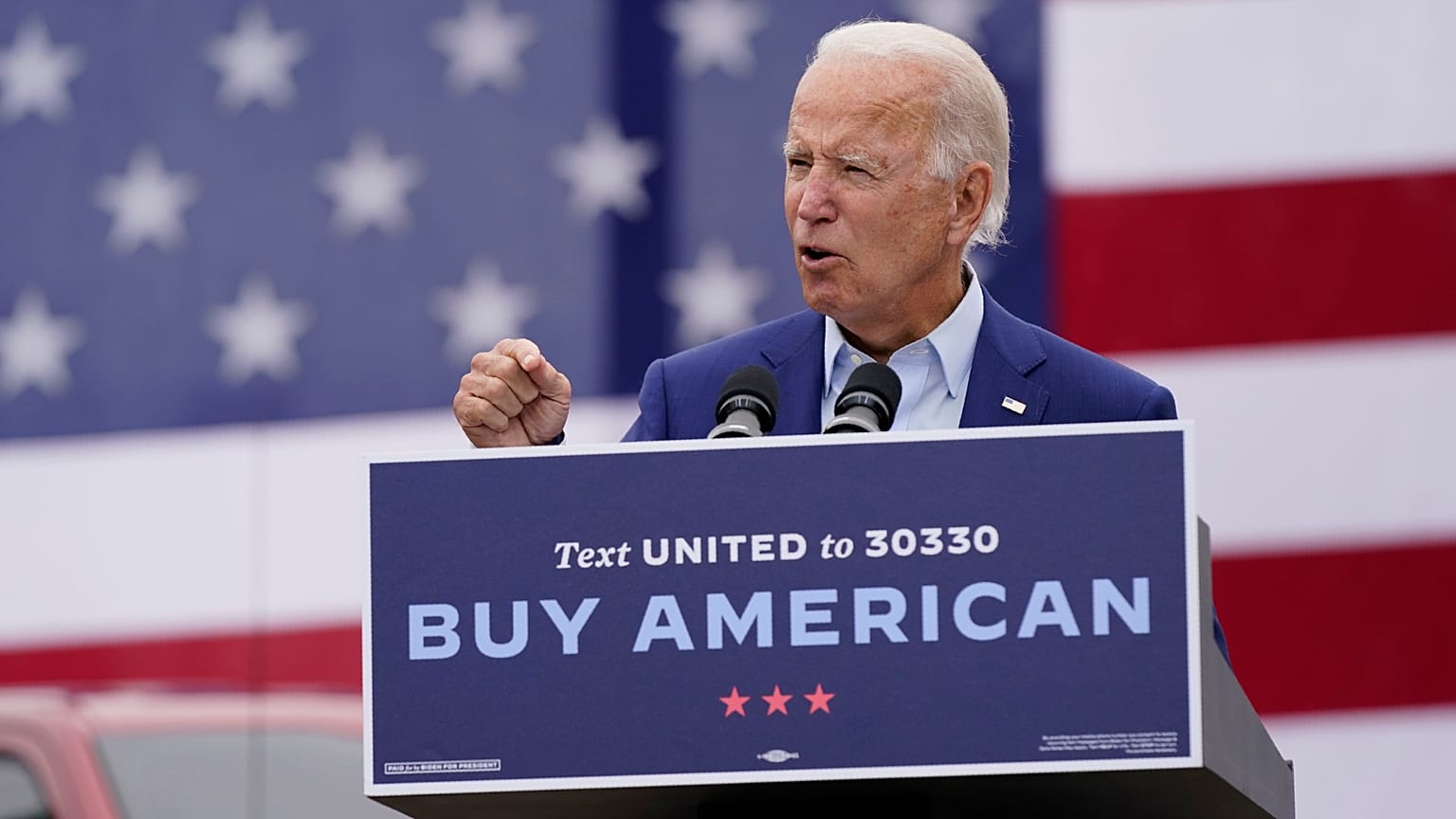 Demokrat Parti'nin başkan adayı olan Joe Biden