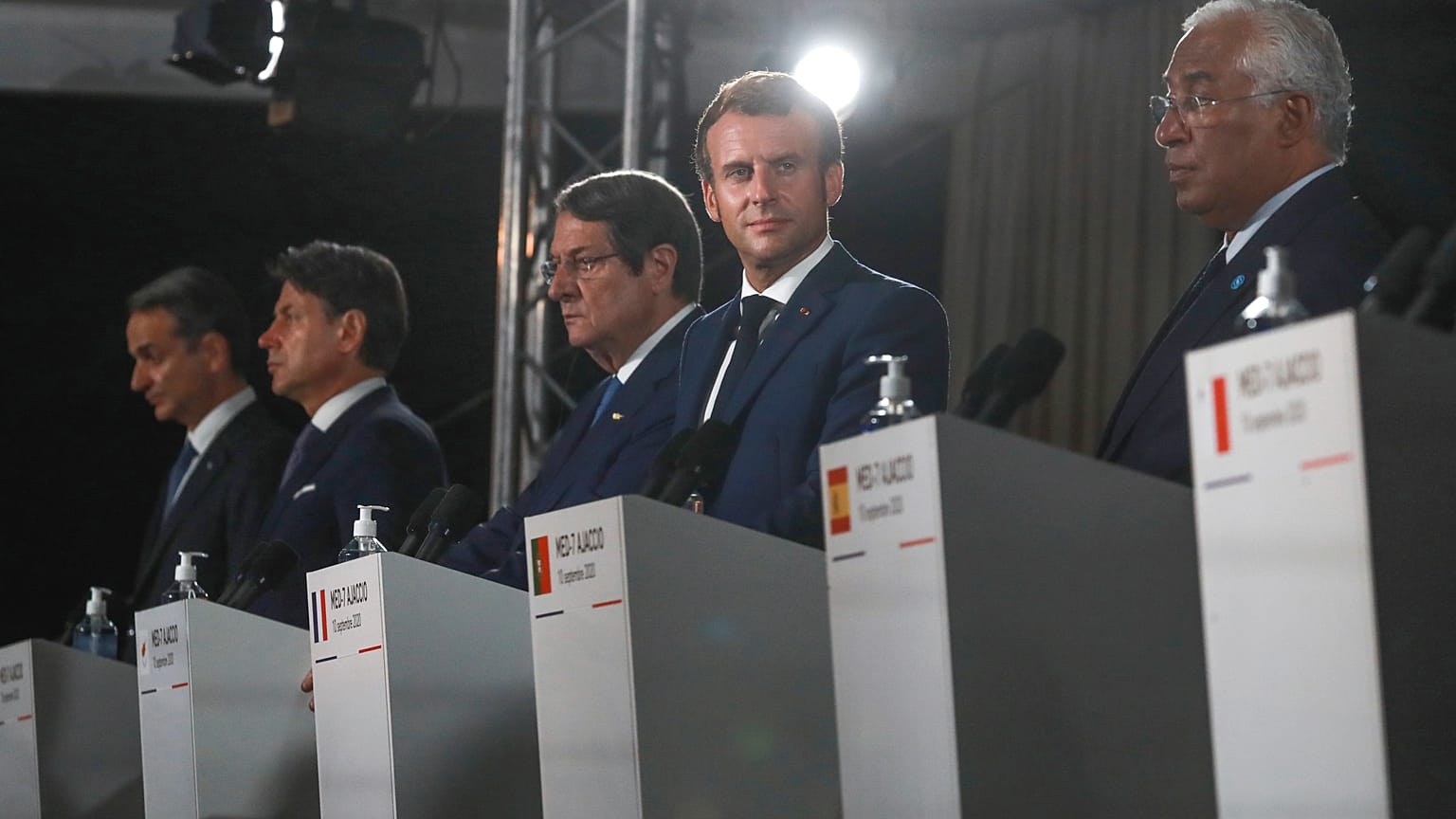 Европейская средиземноморская G7 выступила единым фронтом против политики Турции в отношении Греции