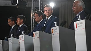 Líderes do "EuroMed 7"