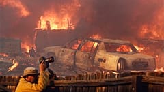 Waldbrand-Vertriebene an der US-Westküste: "Schrecklich, das kennt man vom Krieg"