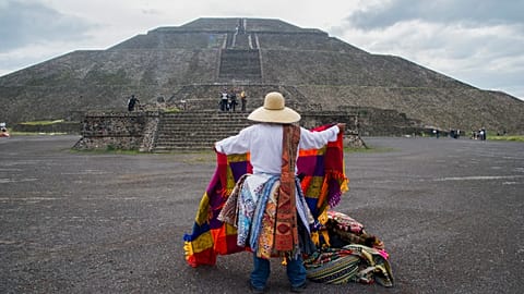 Mexico's archaeological site of Teotihuacan reopens amid the COVID-19 pandemic