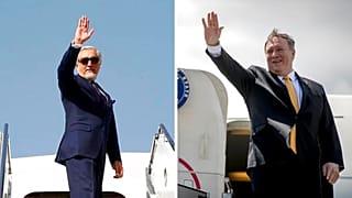 مایک پمپئو و عبدالله عبدالله