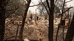 Dem Erdboden gleich gemacht: Das Feuer wütet in Oregon
