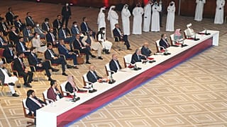Katar'ın başkenti Doha'da Afganistan hükümeti ve Taliban arasında barış görüşmeleri başladı