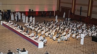 Katar'ın başkenti Doha'da Afganistan hükümeti ve Taliban arasında barış görüşmeleri