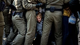 На акции протеста в Минске