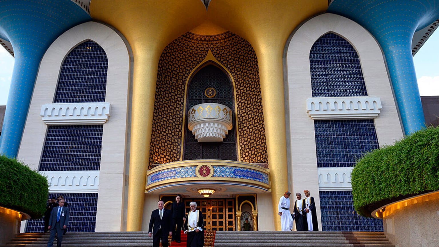 ABD'li Bakan Pompeo ile Ummanlı mevkidaşı Alawi bin Abdullah