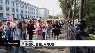 Trotz Gewalt und vor Besuch bei Putin: Frauen gegen Lukaschenko