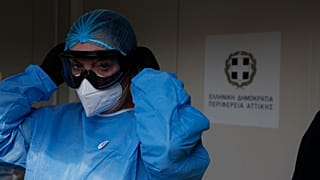 Virus Outbreak Greece