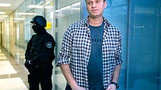 Russian opposition leader Alexei Navalny in Moscow, Russia on Dec. 26, 2019.