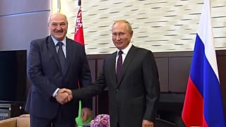 Александр Лукашенко и Владимир Путин в Сочи 14 сентября 2020