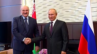 الرئيس الروسي فلاديمير بوتين ونظيره البلاروسي ألكسندر لوكاشنكو