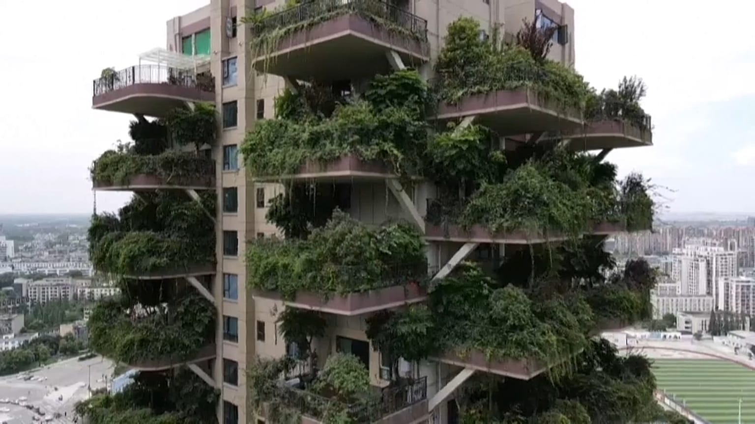 مشروع سكني أخضر صديق للبيئة في الصين