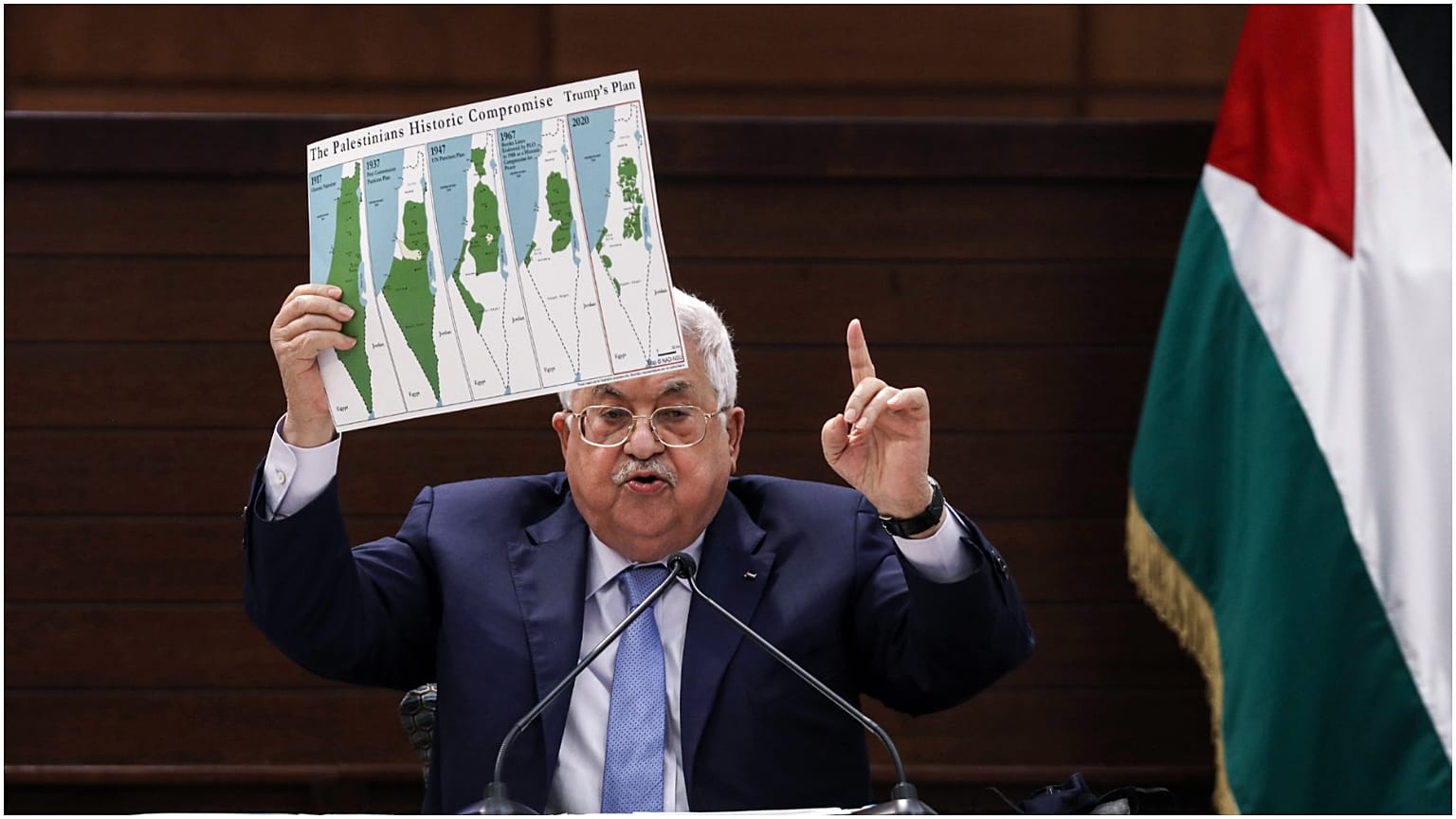 الرئيس الفلسطيني محمود عباس