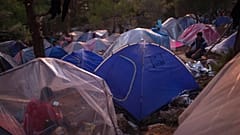 Lager Vathy auf Samos 2019