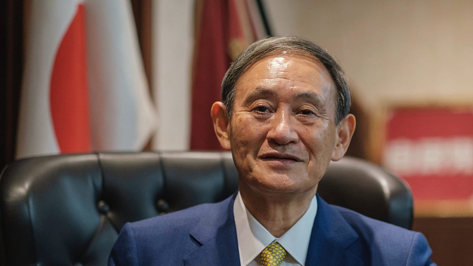 Szuga Josihide, az új japán kormányfő