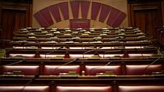 Dettaglio dell'emiciclo, Montecitorio