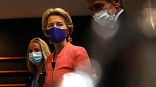 Ursula von der Leyen im EU-Parlament Brüssel