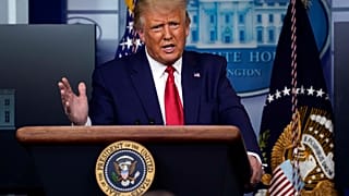 President Donald Trump speaks during a news conference at the White House, Wednesday, Sept. 16, 2020, in Washington.