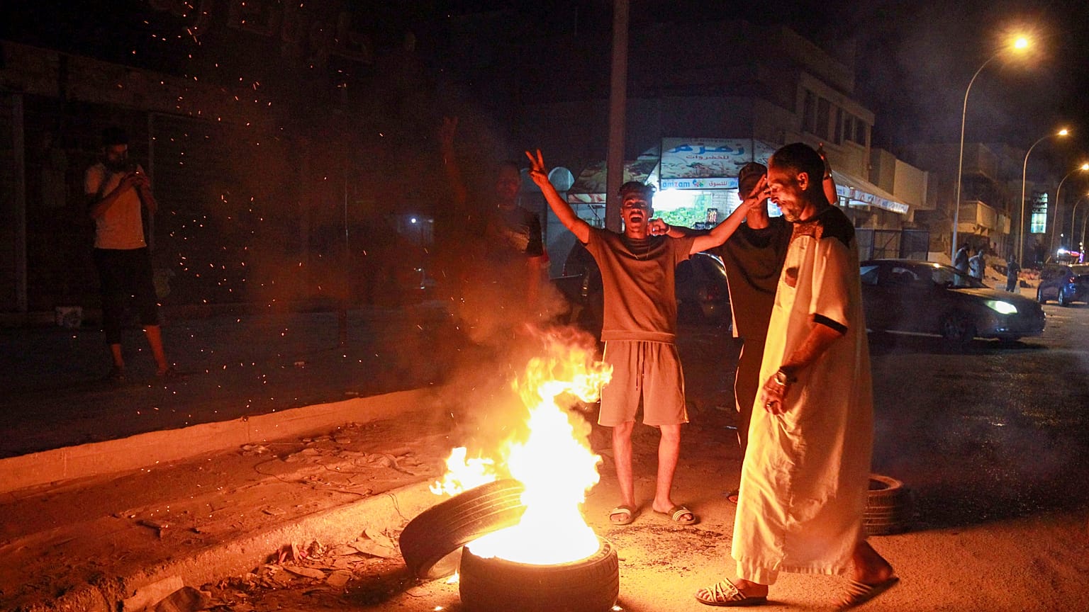 Protest in Bengasi