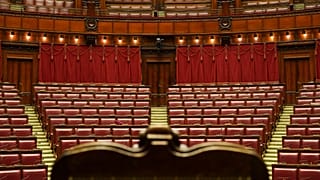 La cámara baja del Parlamento italiano 