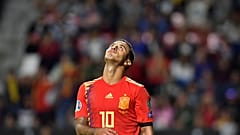 Thiago beim Länderspiel zwischen Spanien und den Färöer-Inseln Anfang des Monats