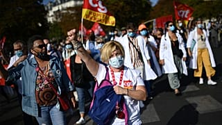Rentrée syndicale à Paris le 17 septembre 2020