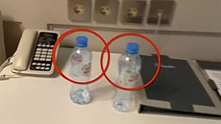 صور من غرفة فندق نافالني نشرت على حسابه على إنستغرام