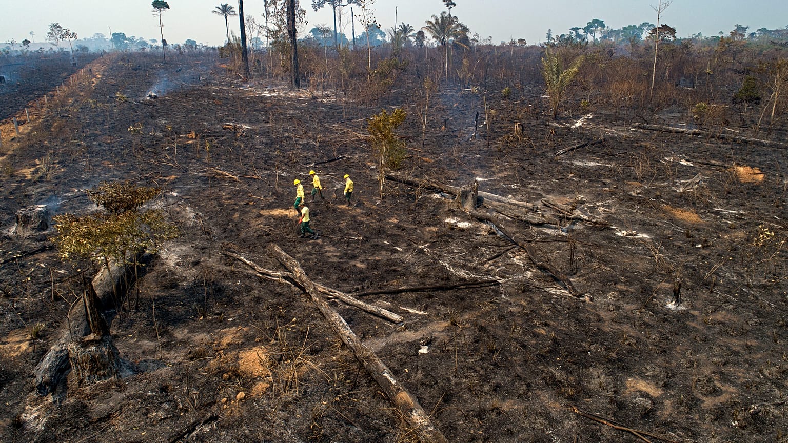 Experts say fires are pushing the world's largest rainforest toward a tipping point, after which it will cease to generate enough rainfall to sustain itself. 