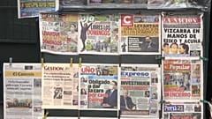 Portadas de periodicos recogen el proceso contra Martín Vizcarra