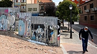 Fotografía del Barrio de Vallecas, en Madrid