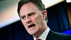 FILE: State Department Coordinator for Counterterrorism, Nathan Sales, speaks during a press conference at the State Department, Wednesday, June 24, 2020 in Washington.