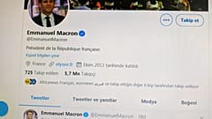 Emmanuel Macron'dan Türkçe mesaj