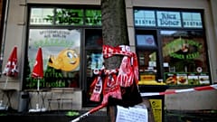 Halle'de ırkçı saldırının olduğu döner büfesi 