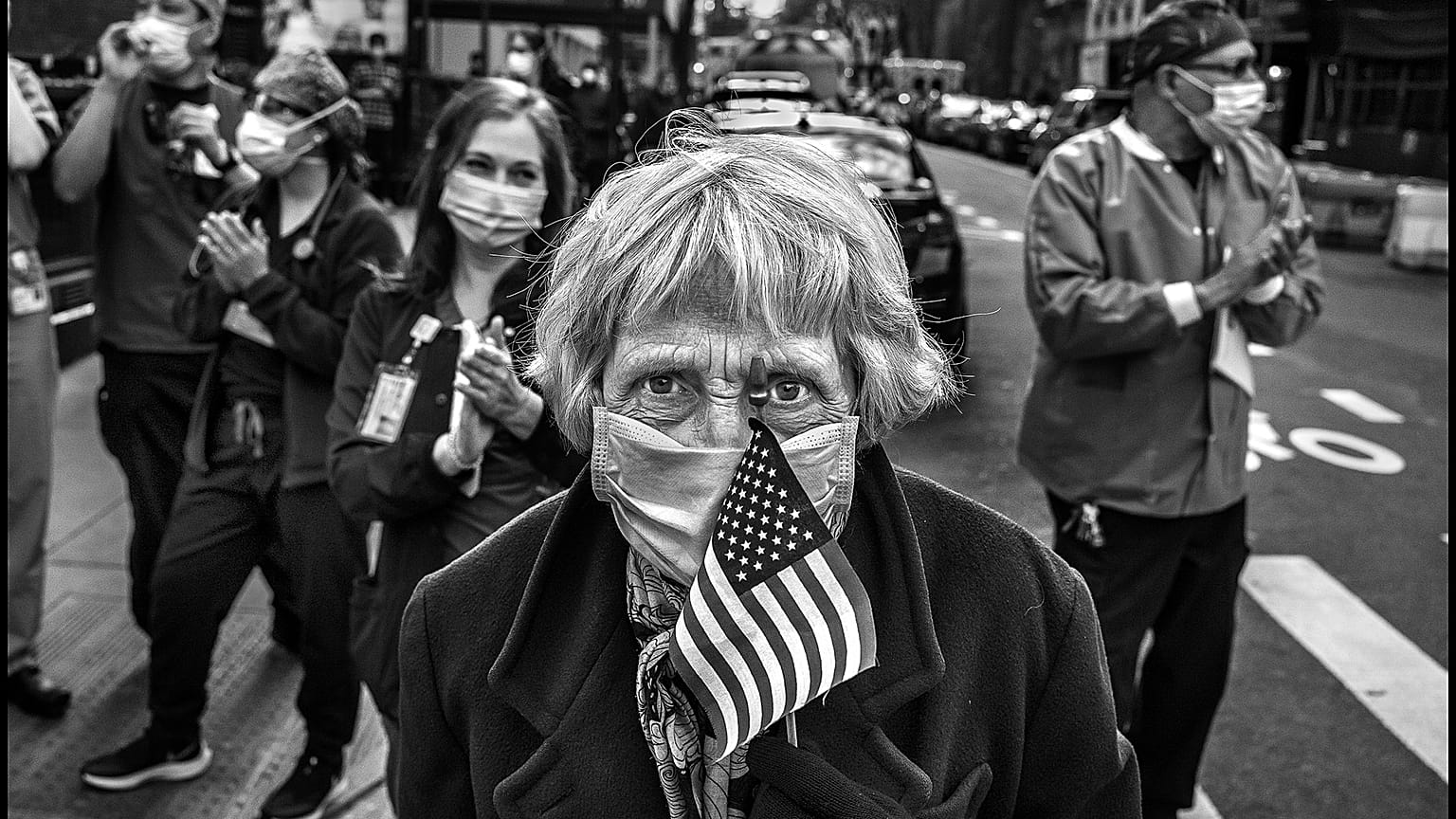 Nora at the corner of 77th and Lexington, New York, USA