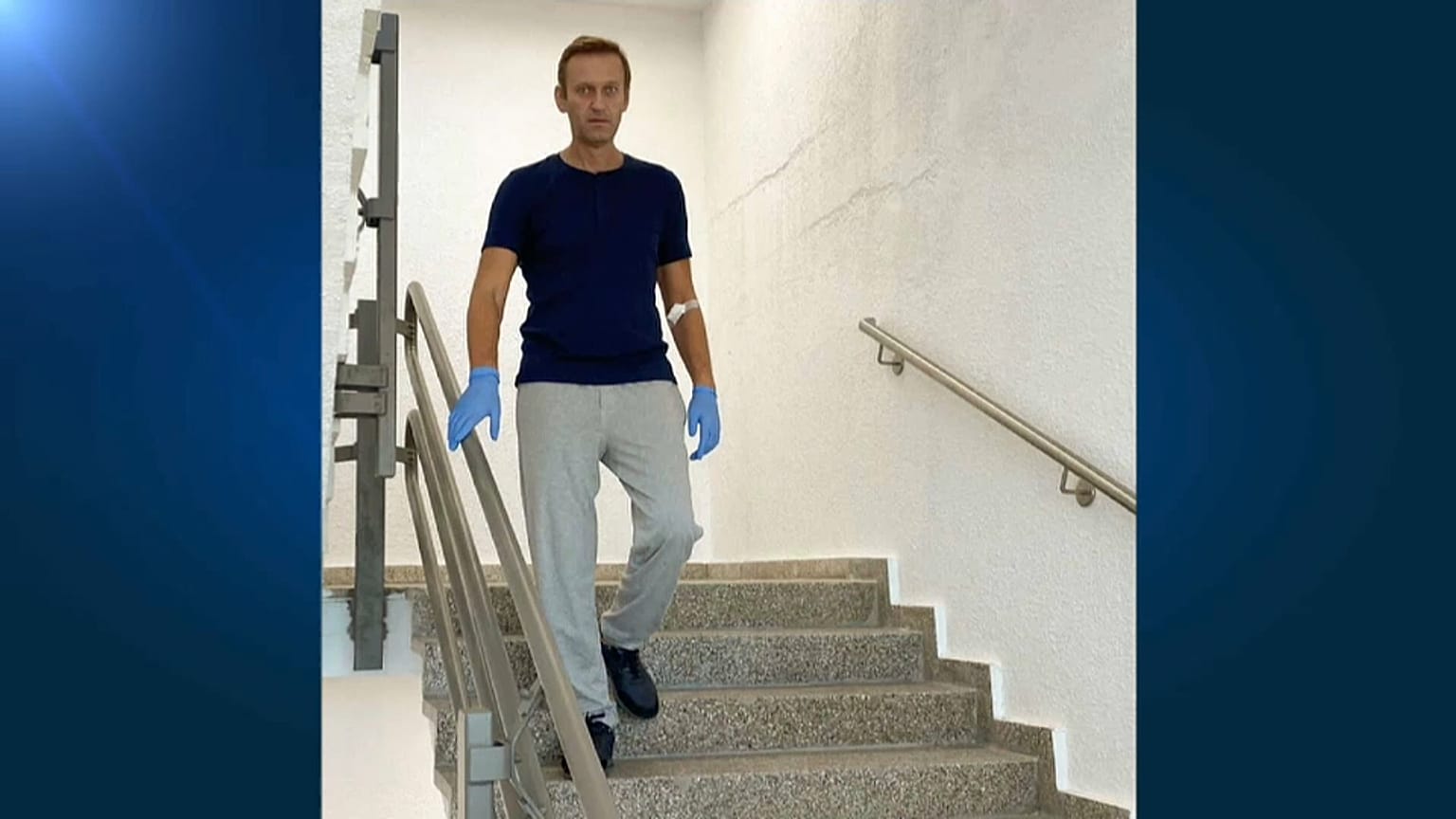 Alexej Nawalny hat auf Instagram ein neues Bild von sich gepostet