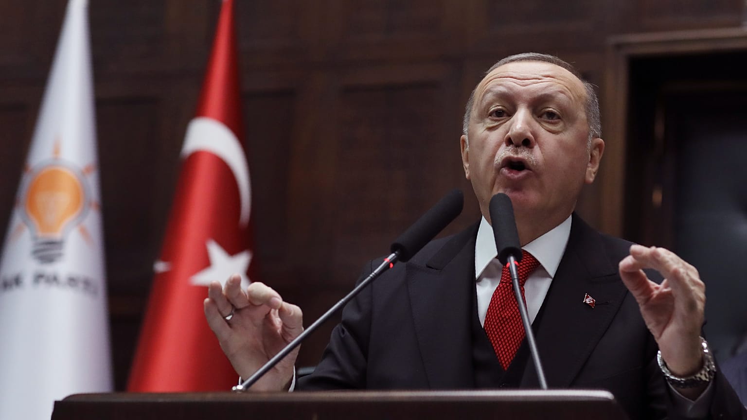 الرئيس التركي رجب طيب إردوغان