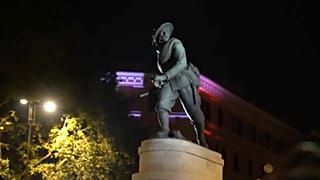 Statua del Bersegliere a Porta Pia Roma