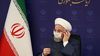 الرئيس الإيراني حسن روحاني 