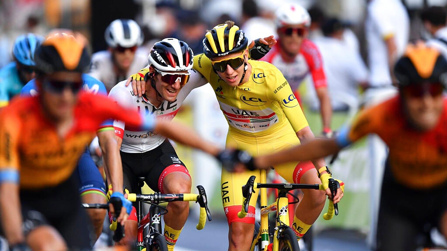 Tadej Pogačar az idei Tour de France bajnoka